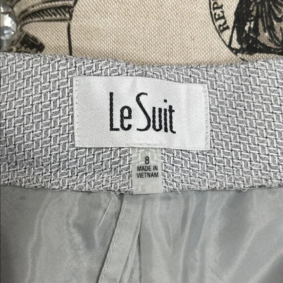 Le Suit Women's Straight Leg Pants - Picture 3 of 16